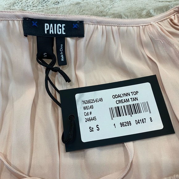 NWT💕 Paige Odalyn Peasant Top Size S - Picture 10 of 14